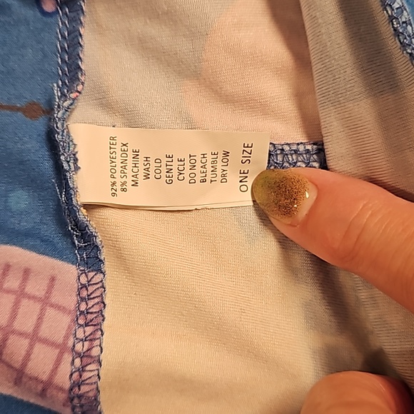 Fabulegs floating lanterns lamps tradition Rapunzel Tangled OS leggings EUC - Picture 7 of 12